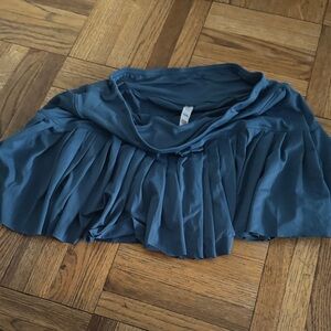 Women blue golf and tennis skirt - pleated